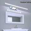LED Telescopic Makeup Bathroom Light with Iron Bracket & Acrylic Wall Mount