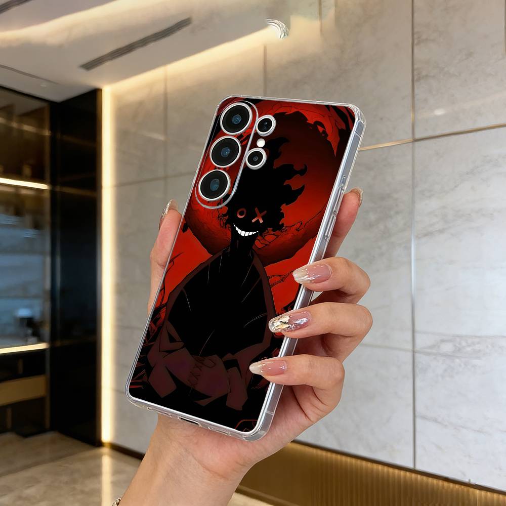 Shonen anime -Fire- Force Clear Phone Case for Samsung S25, S24, S21, S22, S23, S30, Ultra, S20, Plus, FE, Lite