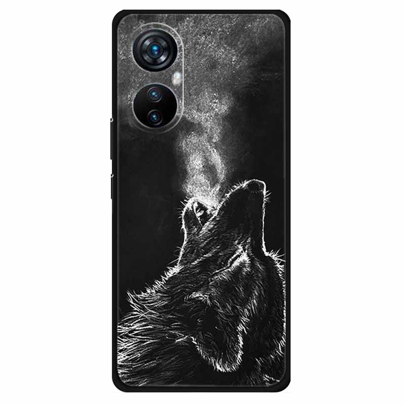 Чехол для Blackview A200 Pro Модный Силиконовый Черный Окрашенный ТПУ Мягкий Чехол для Телефона для Blackview A 200 Pro 6.67 Защитный A200Pro