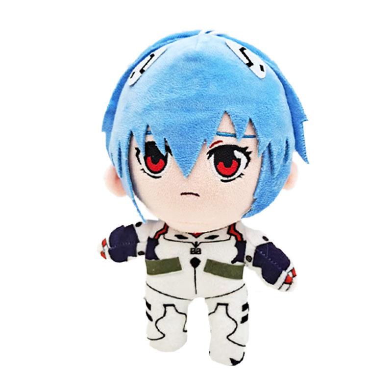 Ayanami Rei Plush Asuka Langley Soryu Rei Plush Stuffed Ray Японское аниме Kawaii Милые мультяшные игрушки Куклы Кровать Подарок