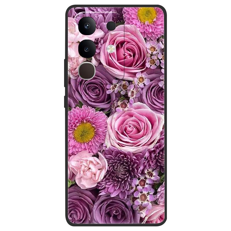 Чехол для телефона Vivo Y29 4G Чехлы Мягкая силиконовая крышка для VIVO T4X 5G Модный чехол 2025 Ударопрочный чехол Полная защитная оболочка