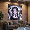 Custom Name Tapestry Gothic Addams Tapestry, Unique Design Tapestry, Suitable for Bedroom,Livingroom, Playroom,Heartwarming Fan Holiday Gifts