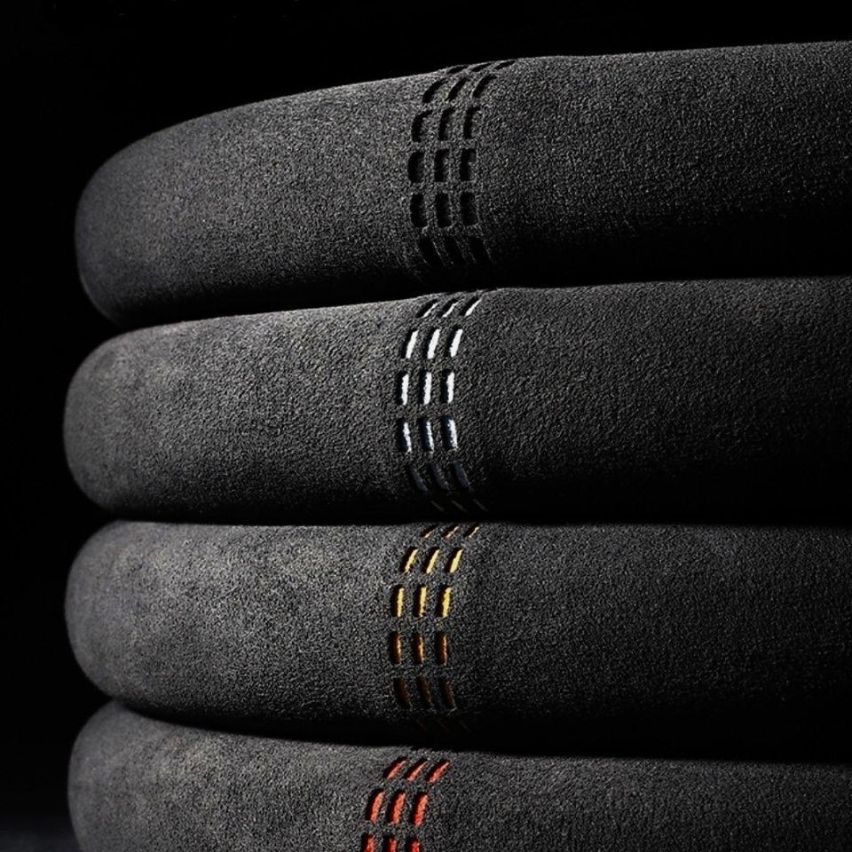 All-Season Suede Leather Steering Wheel Cover, Anti-Fade, No Lint, Round D-Shaped Design