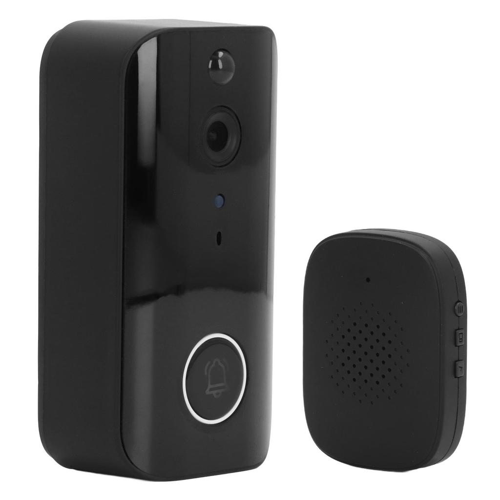 Беспроводной видеодомофон с камерой Wi-Fi с длительным временем ожидания, инфракрасным ночным видением, двусторонним разговором и обнаружением движения