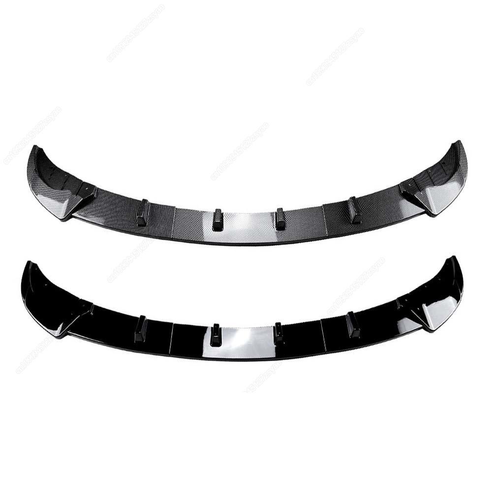Car Front Bumper Spoiler Lip Gloss Black Lower Splitter For BMW 5 Series F10 F11 Standard 520i 530i 2011-2014 Body Kits Tuning