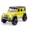 1/24 масштаб Benz G500, литая под давлением модель автомобиля, игрушечный автомобиль с откатным механизмом, звуком и светом для детей, коллекция подарков для мальчиков и девочек