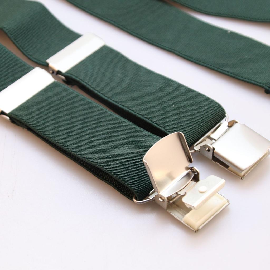 Men'S Adult Straps Men'S Trousers Suspender Suit Shirt Straps Clip Suspender Straps Men'S Fat Elastic Non-Slip
