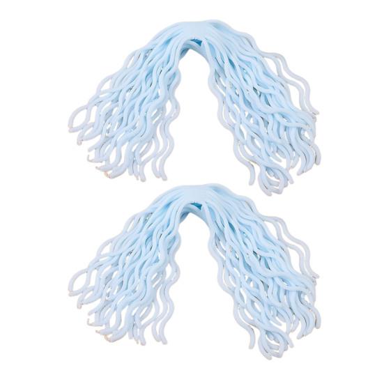 2 шт. Игрушка-антистресс в виде лапши, мягкая эластичная веревка из ТПР, непоседа, для детей, подростков, взрослых, портативная, для декомпрессии, имитация спагетти, тянущаяся сенсорная игрушка