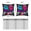 Boom Jinxed Monkey Pow Pow Vi Bam Bam Throw Pillow Case Arcane League of Legends TV Backpack Cojines Case For Chair Decor