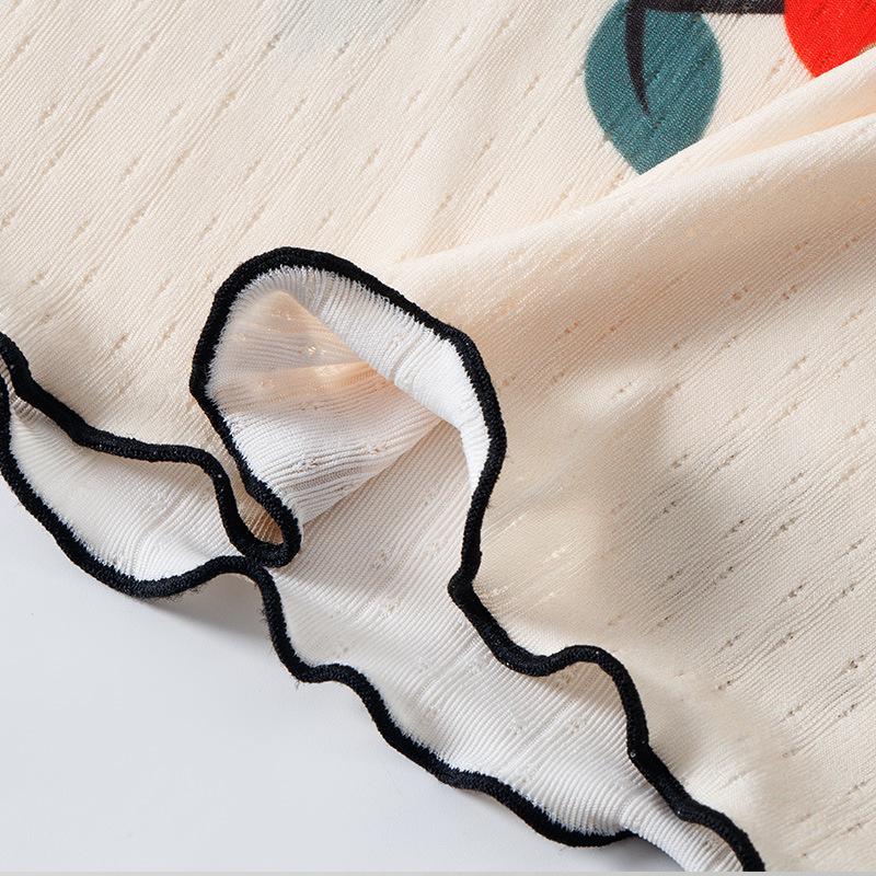 Платье для сна для девочек, детское летнее тонкое кружевное платье для сна с рисунком из мультфильма