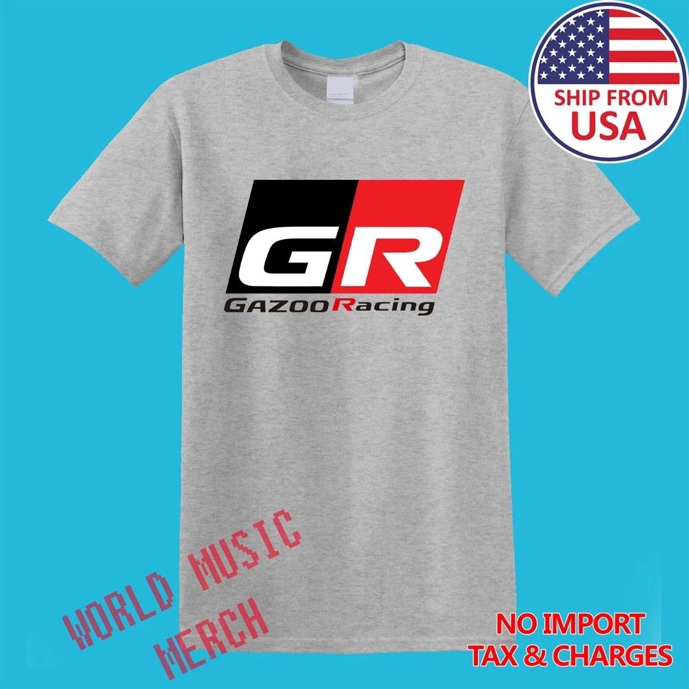 GR Gazoo Racing Япония Тюнер Мужской Серый Размер S-5XL