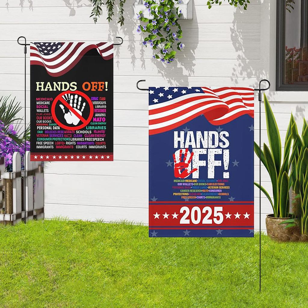 Садовый флаг 12x18 дюймов двухсторонний для наружного оформления двора