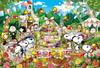 EPOCH 300 Piece Jigsaw Puzzle PEANUTS Woodstock Wedding with Glue and Spatula with Score Ticket EPOCH (26x38cm) 28-035s