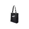 New PUMA Fabric Sports Bag, One Shoulder Handbag Regular Unisex Black/White 079465-01
