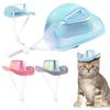 Регулируемая ковбойская шляпа для питомца, блестящая кепка для защиты от солнца, прочная шляпа-козырек для кошки, костюм для питомца