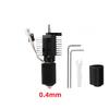 Oficial Creality K2 Plus Ceramic Heating Block Kit, with 0.4mm Quick Swap Nozzle, Silicone Cover, Cleaning Pin and Allen Key