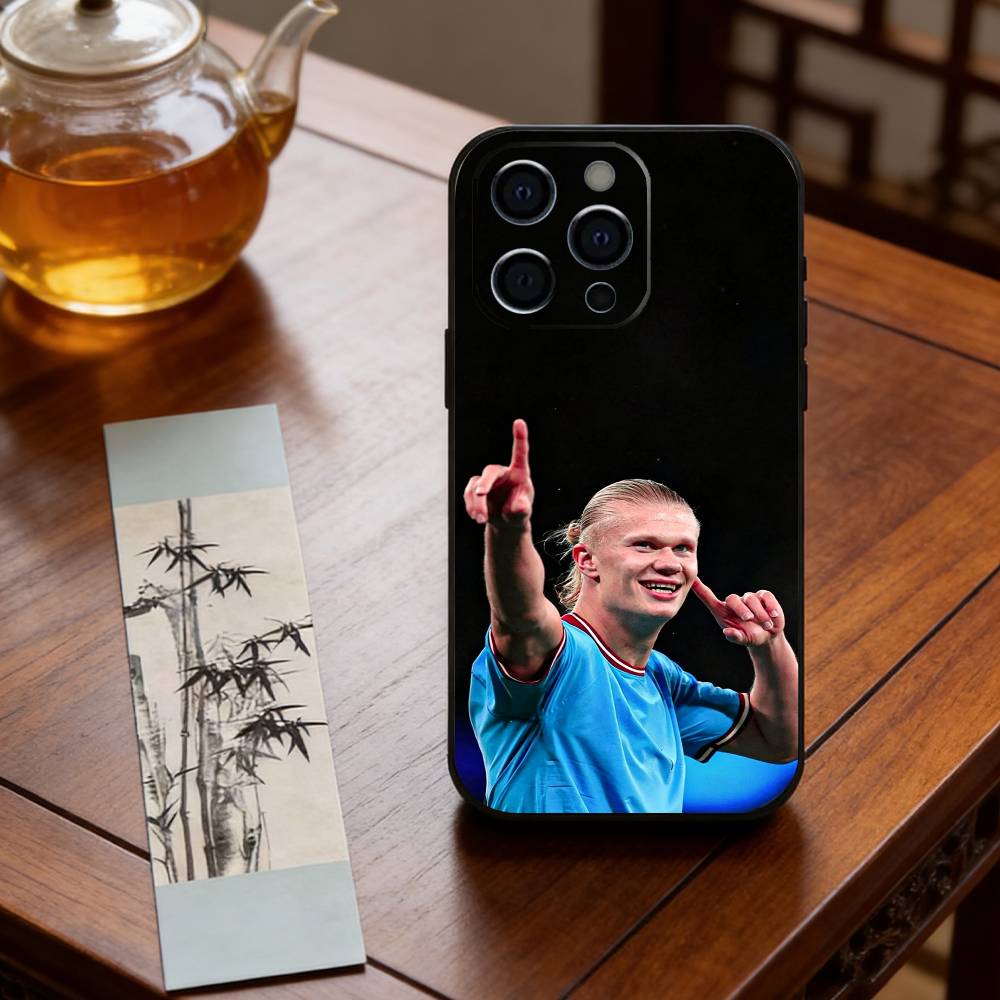 E-Erling H-Haaland Phone Case Silicone Soft For IPhone 17 16 15 14 13 12 11 X XR Plus Pro Max Plus