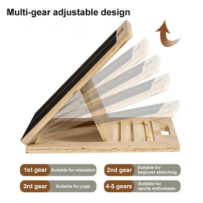 Наклонная доска для растяжки икр, регулируемая наклонная доска для физиотерапии для мужчин и женщин, тренировки в домашнем тренажерном зале, приседания, клин, тренировка мобильности, носилки для голеностопного сустава