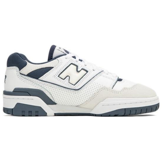 New Balance 550 Низкие Белые Винтажный Индиго - BB550STG
