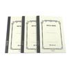 KANEGEN LABO x Tsubame Note Center-Line Notebook, Semi-B5, Made in Japan, Set of 3