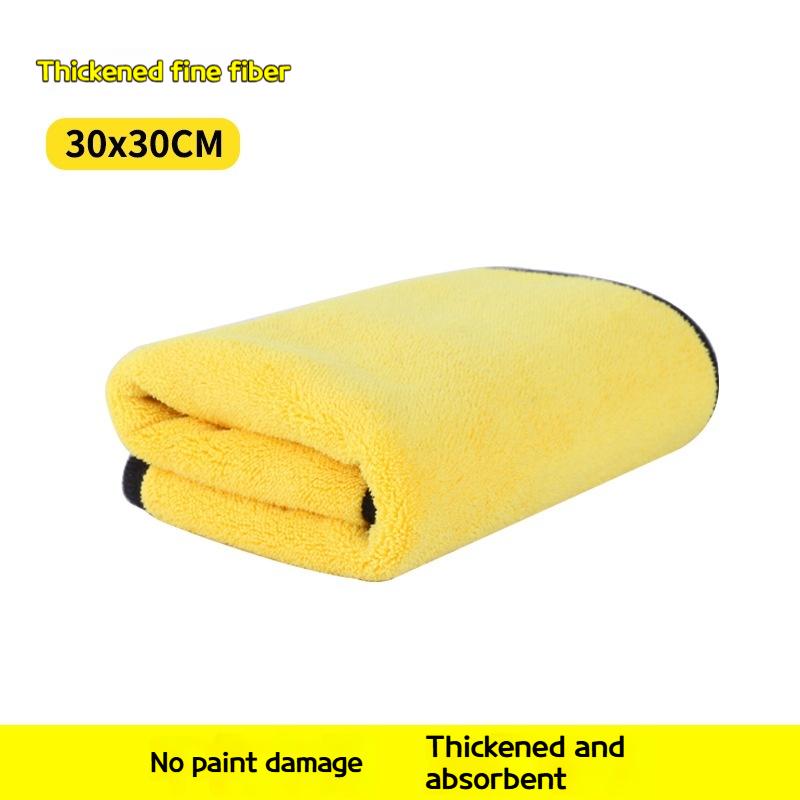 5 шт. Микрофибровое полотенце Автомобильная микрофибровая салфетка Моющее полотенце Микрофибровая чистящая салфетка Впитывающее полотенце для сушки автомобиля Автомобильный детейлинг