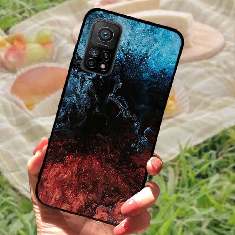 Чехол для Xiaomi Mi 10T Pro 10T Мягкий Силиконовый ТПУ Мультяшный Расписной Чехол для Телефона Для Xiaomi 10T Lite 5G Coques Mi 10i 5G Fundas Capa