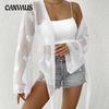 Женская новая летняя тканая блузка-бикини с кардиганом и расклешенными рукавами на бабочке