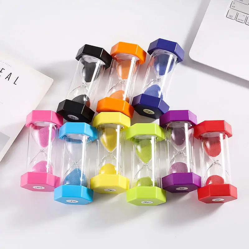 5-60 минут шестиугольные песочные часы с защитой от падения кухонный таймер дети учатся песочные часы новые поделки украшения подарок на день рождения