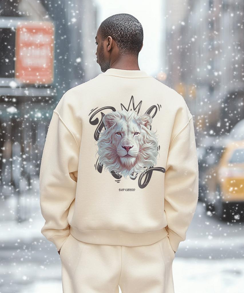 OHP Ohpxgoodd Мужская толстовка с флисовой подкладкой Breal King