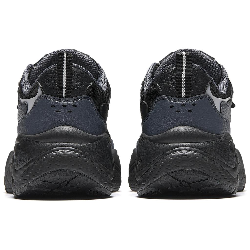 Anta Star Sports Casual Non-Slip Wear-Resistant Breathable Low-Top Dad Shoes Women Sneaker Black Gray 922518806-5