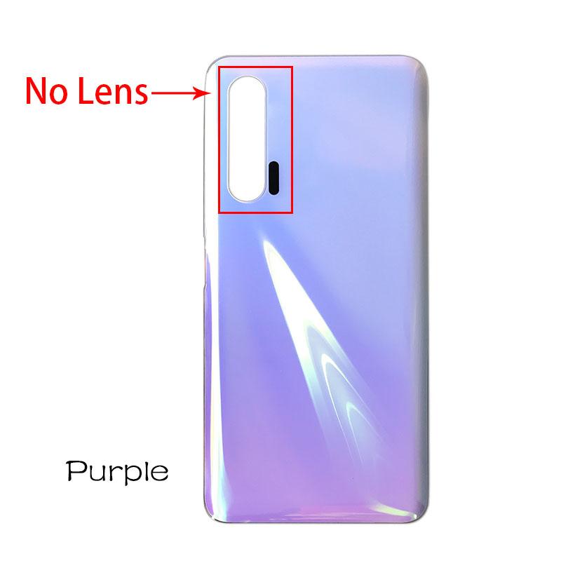 Новая задняя крышка батарейного отсека, задний корпус со стеклом камеры для Huawei Nova 6 Nova6