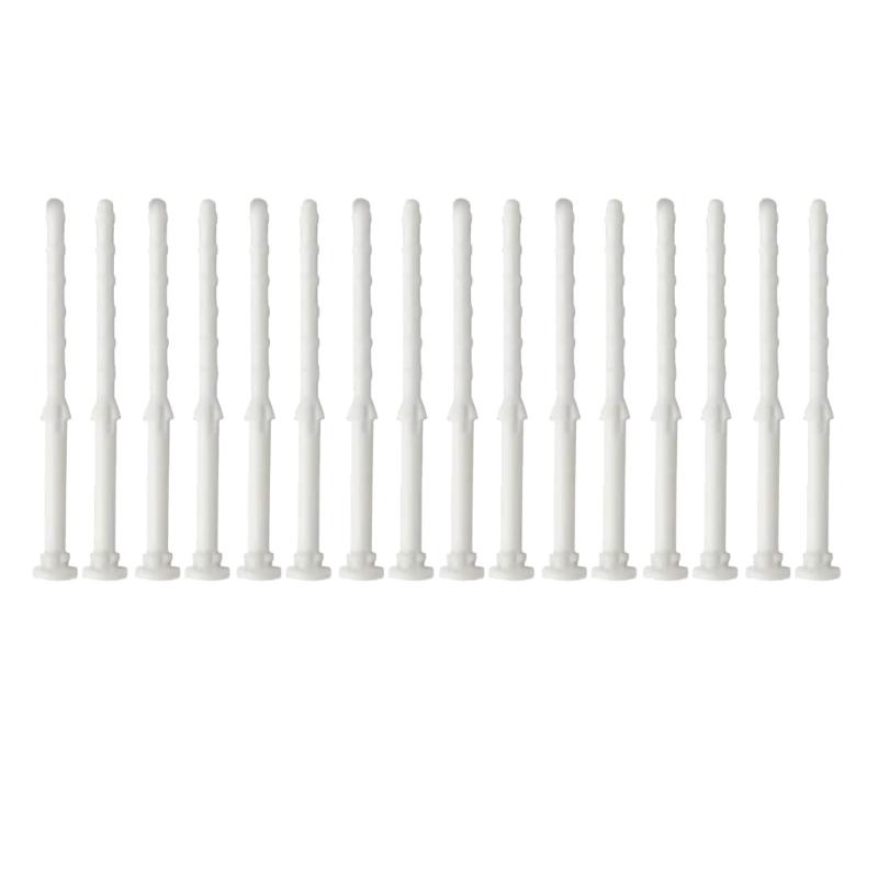 Резиновые заклепки Силиконовые амортизирующие прокладки для ПК-вентилятора 16 шт. Виброгасящие крепления для тихого охлаждения компьютера