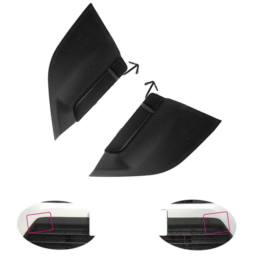 2x Front Bumper Tow Hook Cover For 2016-2018 Toyota RAV4 53285-0R100 53286-0R100