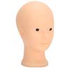 Голова манекена Обучение макияжу Практика парик Шляпа Дисплей Лысая голова манекена 49 см