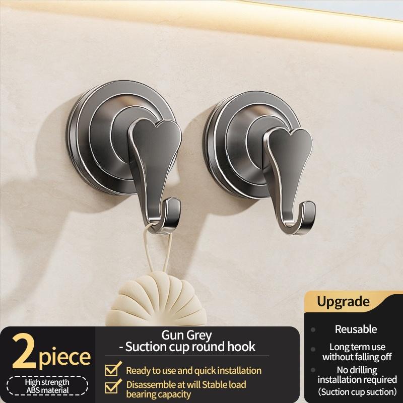 No Need To Drill Suction Cup Door Coat Hook Adhesive Hooks Row Hook, Key hook, Kitchen Hook, Storage Rack Clothes Hook