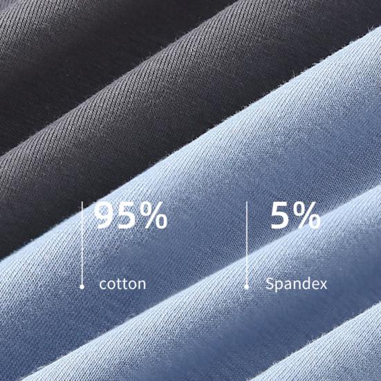 Мужские трусы-боксеры средней посадки с эластичным поясом в стиле пэчворк, цветные шорты, U-образные дышащие трусы