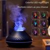 Seven-Color Flame Aromatherapy Humidifier & USB Atmosphere Lamp