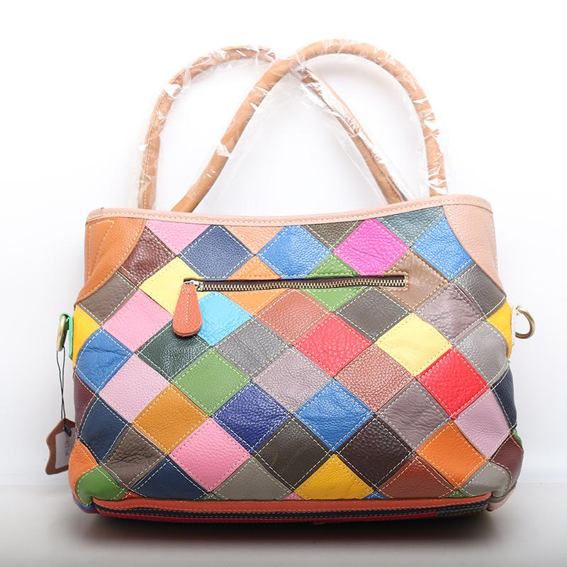 Featured Leather Women'S Large Bag Soft Leather Portable Shoulder Retro Cowhide Large Capacity Tote Bag Clearance