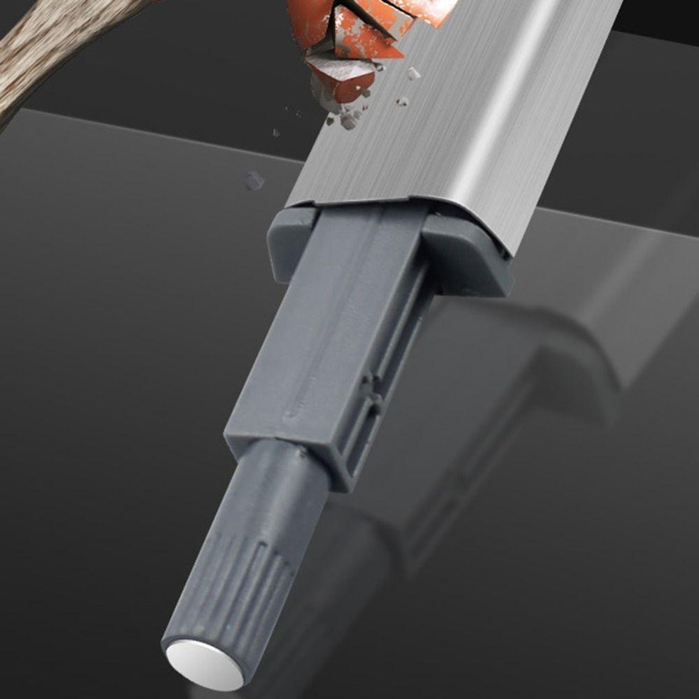 10 шт. высококачественный тихий доводчик из нержавеющей стали для ящиков, мягкий магнитный дверной упор для шкафа