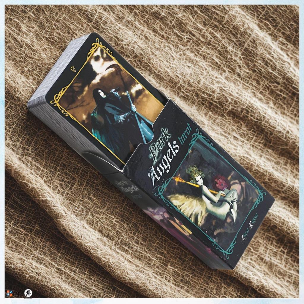 Dark Angels 78 Tarot Japanese Instruction Manual Authentic I.I.J Tarot, Cards, Angel, Darkness, Reading, Included,