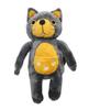 Shinada Pocket Ket Cat OR (S) 10 X 5 X 24.5 Cm Plush Toy Animal Goods PKTC-0120DR