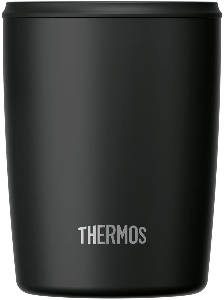 Thermos Vacuum Insulated Tumbler with Lid, 300ml, Black, JDP-300 BK