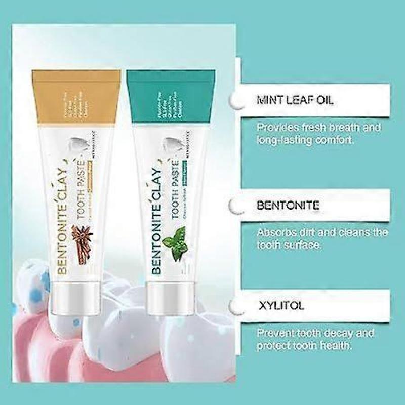 Whitening Toothpaste Toothpaste, 100 g Toothpaste, White Teeth, Natural Whitening Activated Carbon Toothpaste with Fresh Mint, Oral Care Toothpaste, T