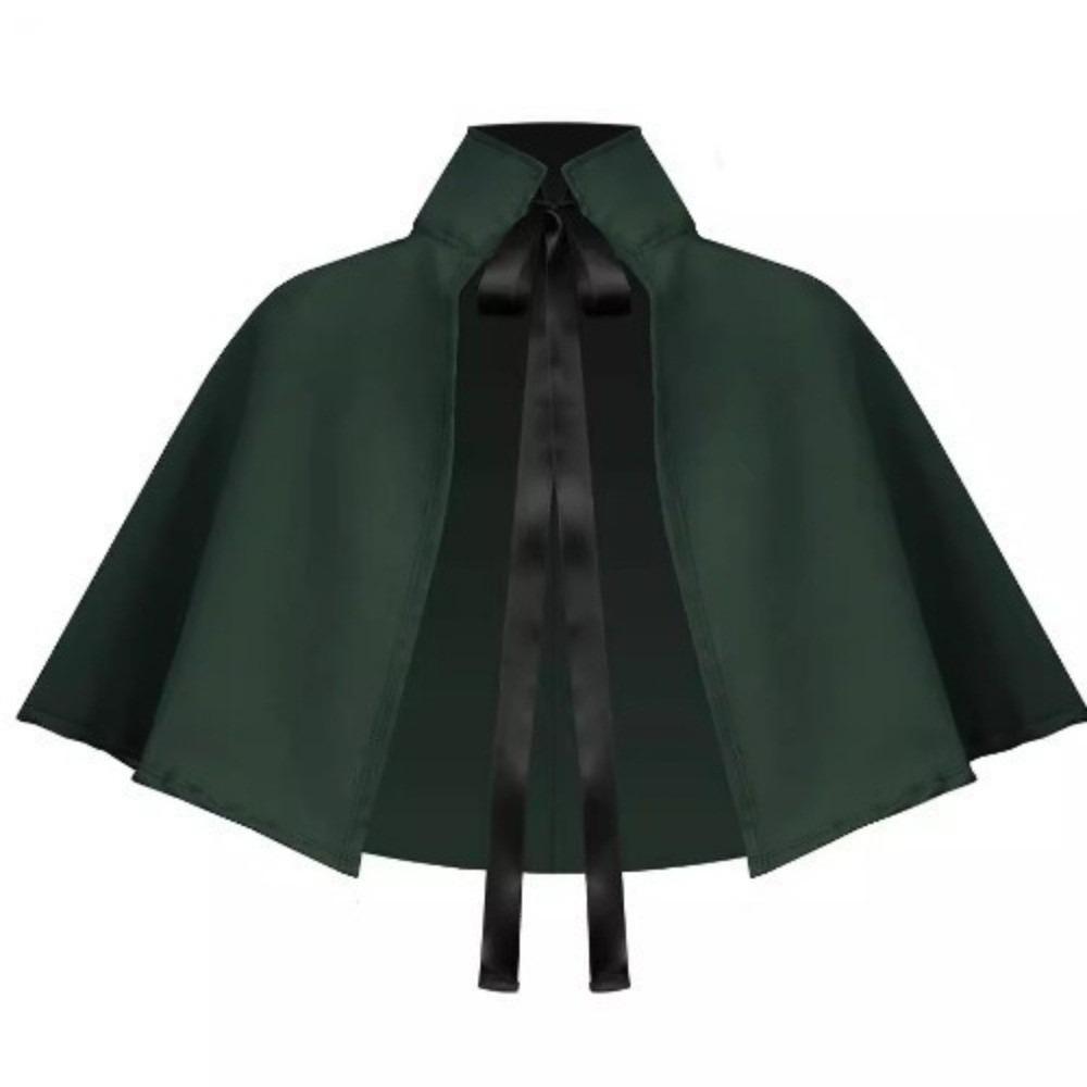 Fantasy Halloween Cloak Retro Gothic Lolita Cape Renaissance Costume Vintage Occasion