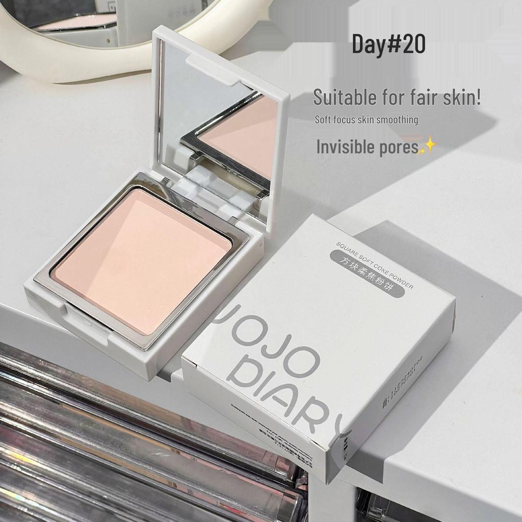 Стойкая матирующая тональная основа Long Diary Cube и осветляющая пудра-консилер