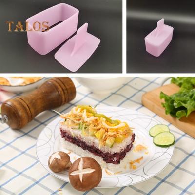 4 шт., форма для рисовых шариков, набор форм для онигири с треугольными формами для риса, штамп для суши, рисовая ложка, легко снимается, рисовые шарики для суши, Musubi, кухонный помощник