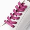 Pearlescent Colorful Shoelaces Flat Double-layer Shoelaces