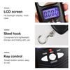 50kg Hanging Digital Pocket Luggage Scale Hook Weight Mini Hanging Scale Portable LCD ABS Hanging Weighting Fishing Hook Balance