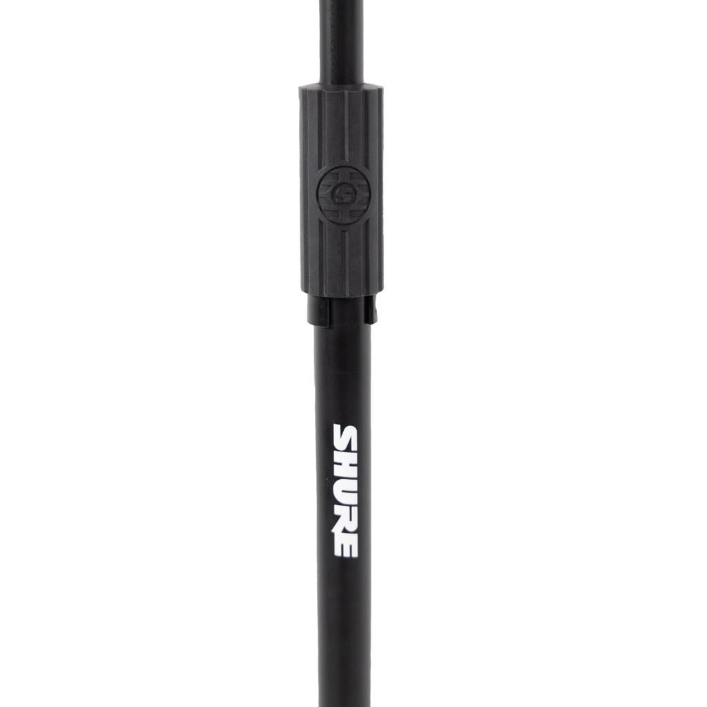 Микрофонная стойка Shure by Gator прямого типа с вибропоглощающим круглым основанием 12" SH-RBMICSTAND12 []