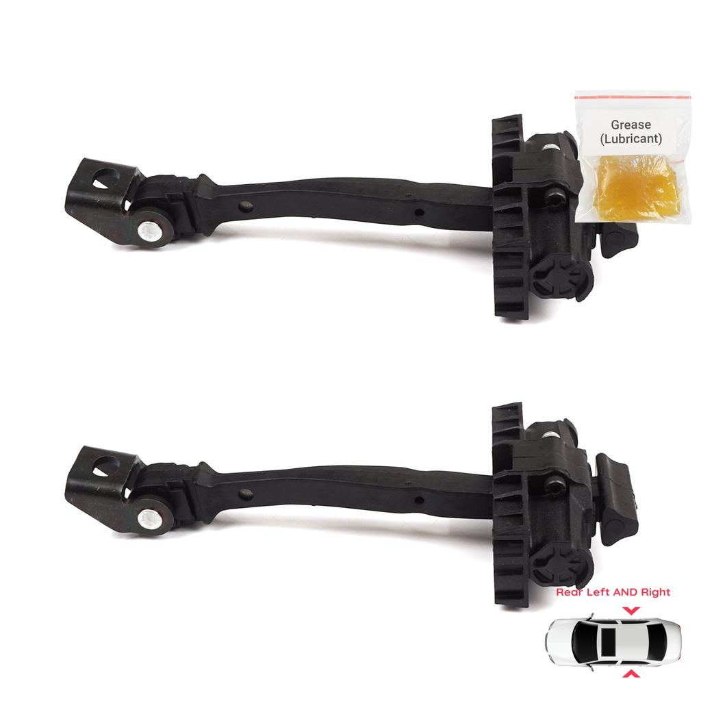 BDP1342-1 2 Pieces Rear Door Hinge Brake Stop Check Strap Limiter for VW Golf MK7 5G 2012-2020 4/5 Door Alltrack Sportsvan Variant e-Golf 5G4839249A